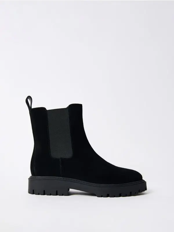 Mohito Mohito - Кожени боти - черен