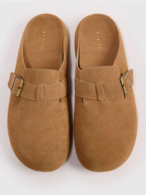 Mohito Mohito - Кожени чехли - бежово