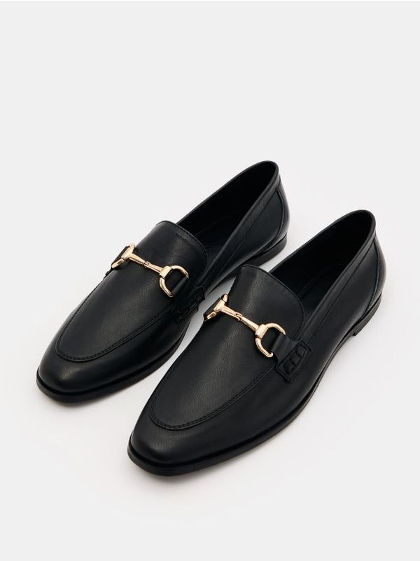 Mohito Mohito - Кожени лоуфъри - черен