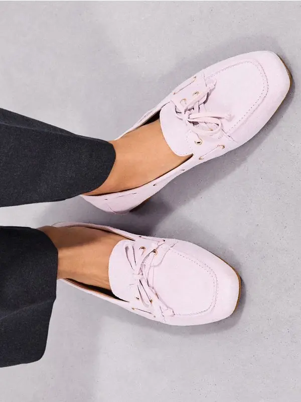 Mohito Mohito - Кожени лоуфъри - лилаво