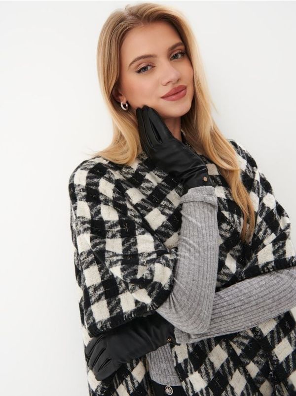 Mohito Mohito - Кожени ръкавици - черен