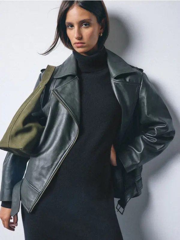 Mohito Mohito - Кожено яке - зелено