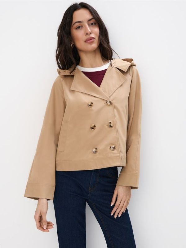 Mohito Mohito - Къс тренчкот - бежово