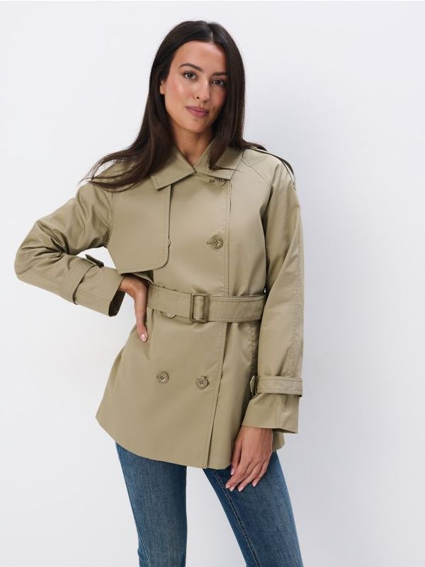 Mohito Mohito - Къс тренчкот - зелено