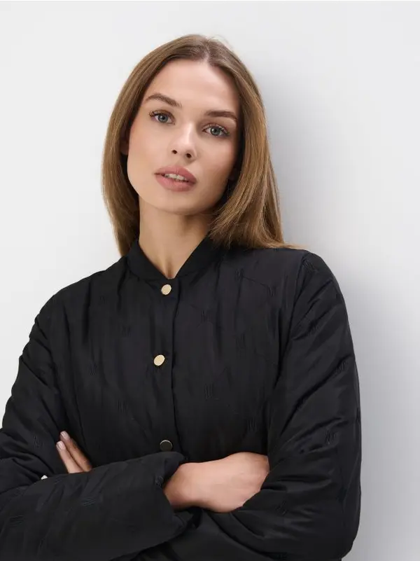 Mohito Mohito - Късо капитонирано яке - черен