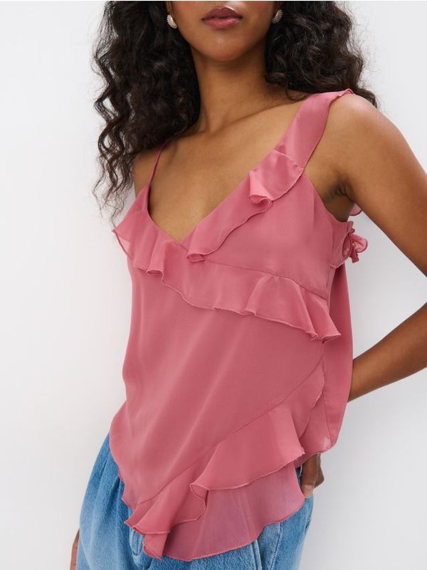 Mohito Mohito - LADIES` BLOUSE - прасковено