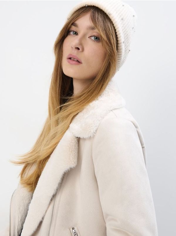 Mohito Mohito - LADIES` CAP - кремaво