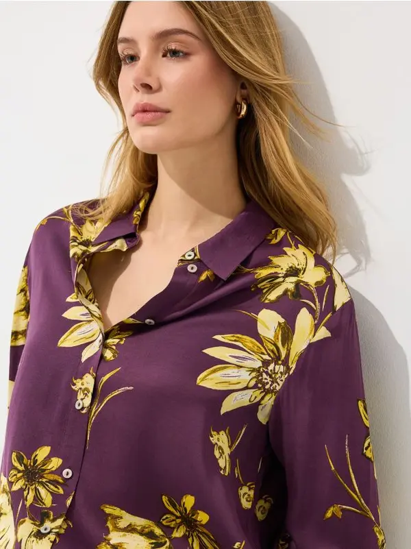 Mohito Mohito - LADIES` SHIRT - кремaво