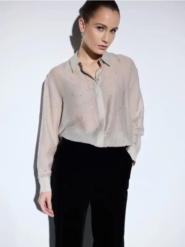 Mohito Mohito - LADIES` SHIRT - сиво