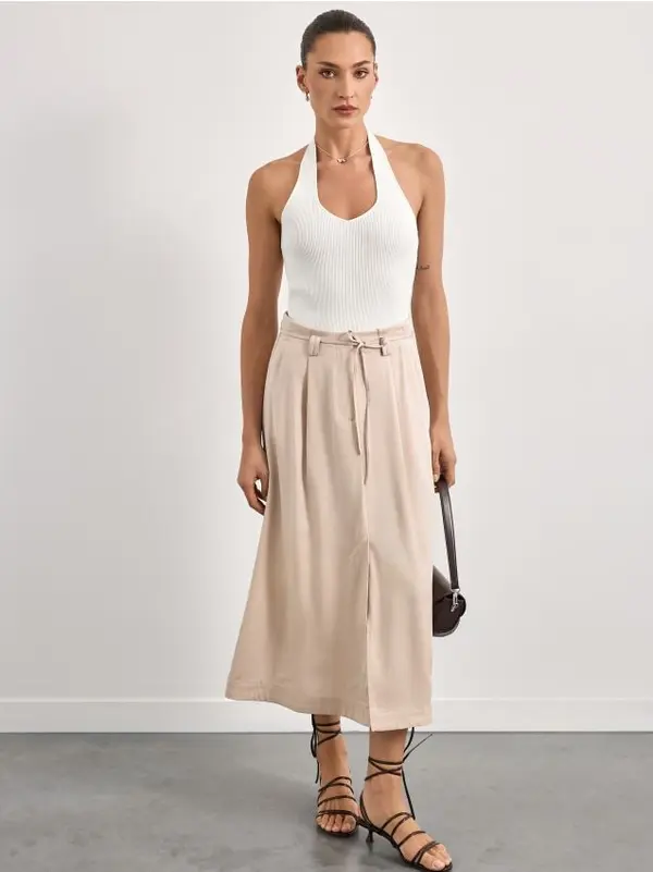 Mohito Mohito - LADIES` SKIRT - бежово