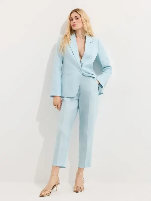 Mohito Mohito - Ленен панталон - син