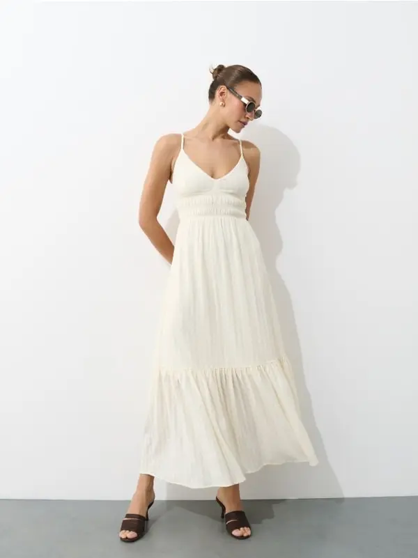 Mohito Mohito - Макси рокля - бяло