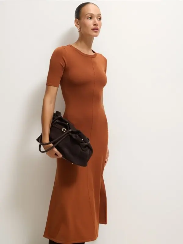 Mohito Mohito - Миди блузон - кафяво