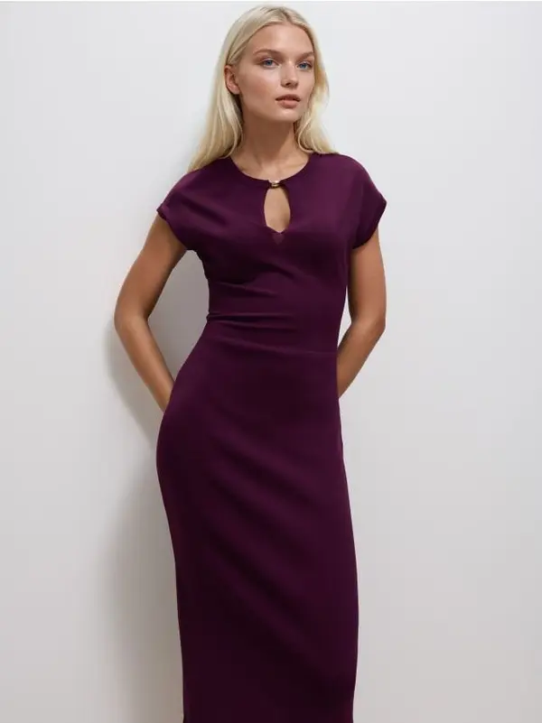 Mohito Mohito - Миди блузон - кестеняво