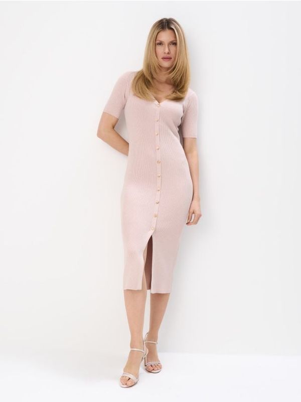 Mohito Mohito - Миди блузон - пастелно розово