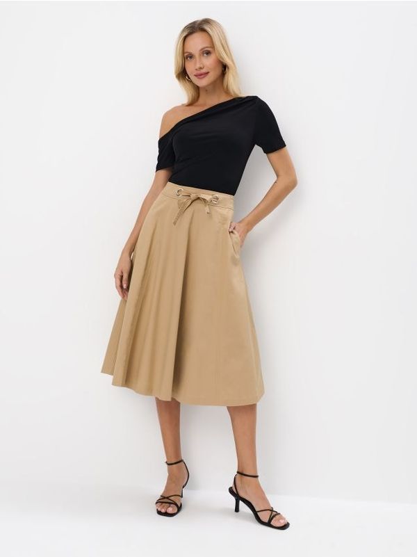 Mohito Mohito - Миди пола - бежово