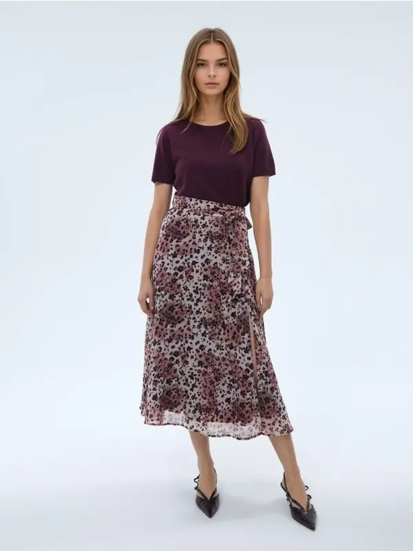 Mohito Mohito - Миди пола - бежово