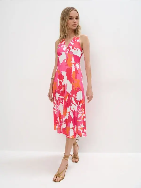 Mohito Mohito - Миди рокля - фуксия