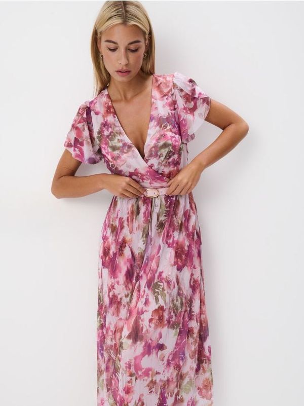 Mohito Mohito - Миди рокля тип плик - пастелно розово