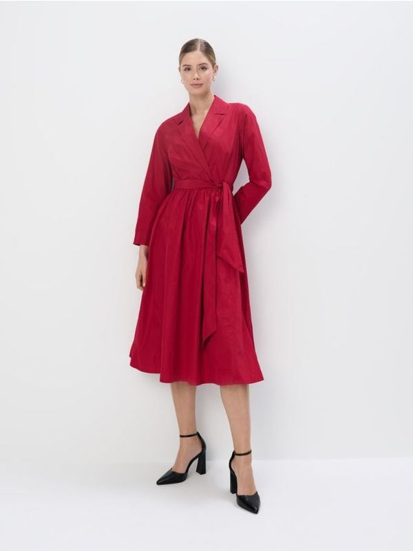 Mohito Mohito - Миди рокля тип риза - червен