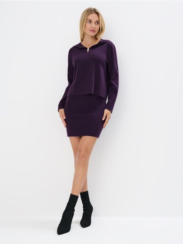 Mohito Mohito - Мини пола - кестеняво