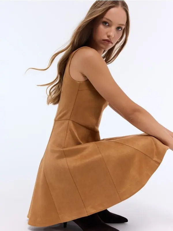 Mohito Mohito - Мини рокля - бежово