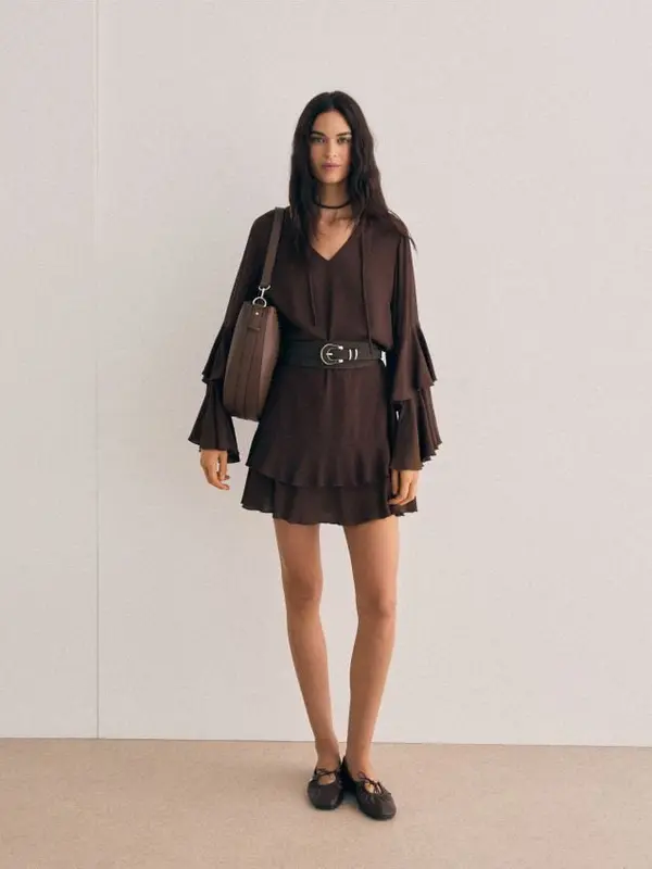 Mohito Mohito - Мини рокля - кафяво