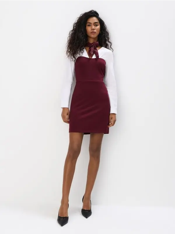 Mohito Mohito - Мини рокля - кестеняво