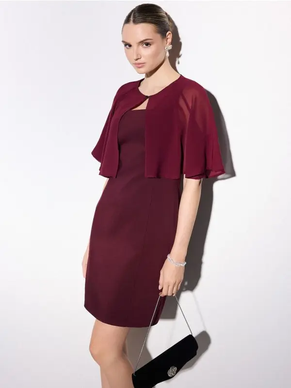 Mohito Mohito - Мини рокля - махагон