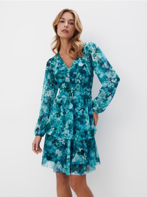 Mohito Mohito - Мини рокля на цветя - зелено