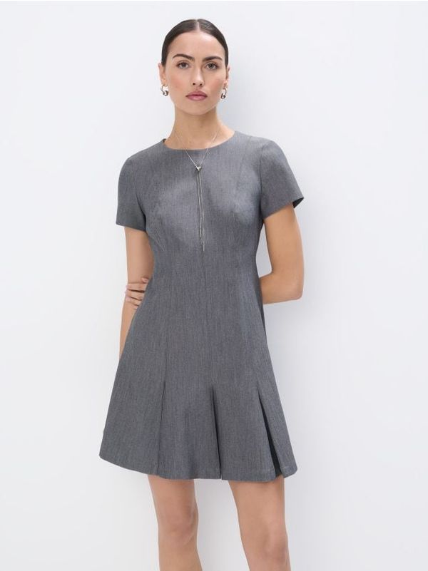 Mohito Mohito - Мини рокля с къс ръкав - сиво