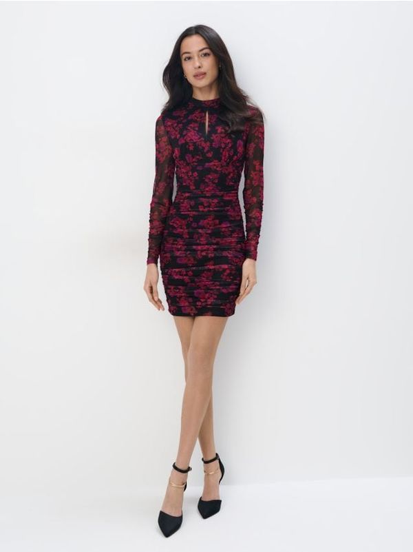 Mohito Mohito - Мини рокля с намачкване - черен