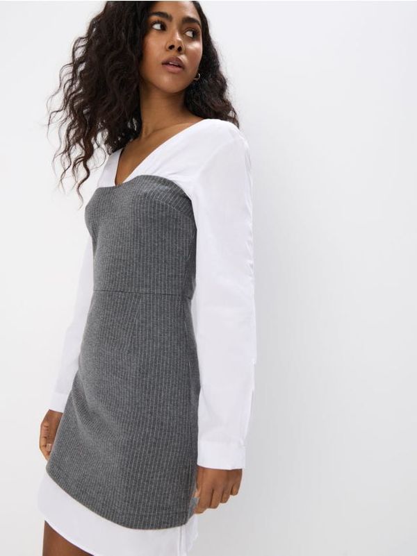 Mohito Mohito - Мини рокля - сиво