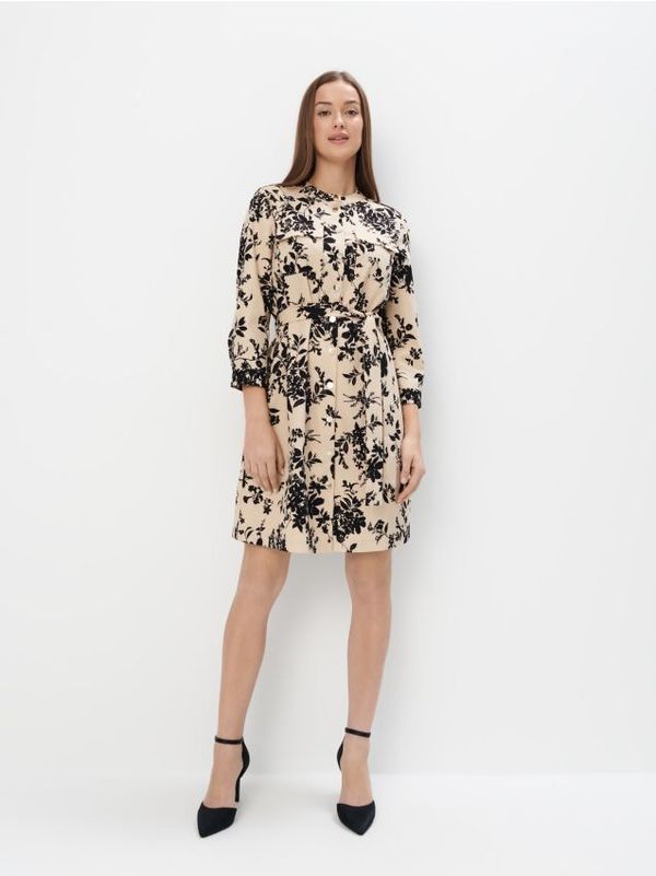 Mohito Mohito - Мини рокля тип риза - бежово