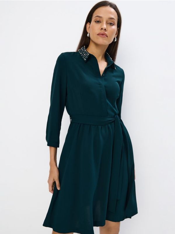 Mohito Mohito - Мини рокля тип риза - зелено