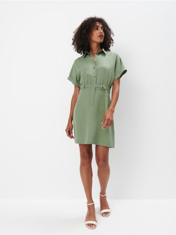 Mohito Mohito - Мини рокля тип риза - зелено