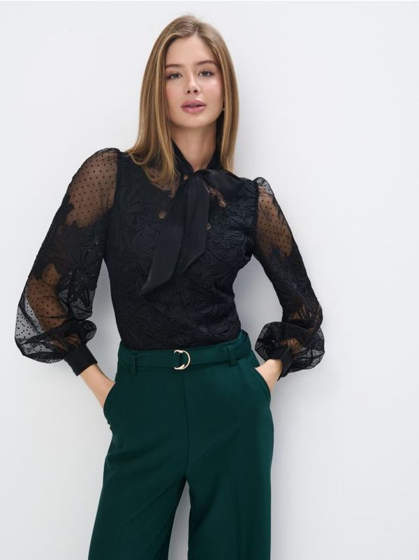 Mohito Mohito - Момичешко боди - черен