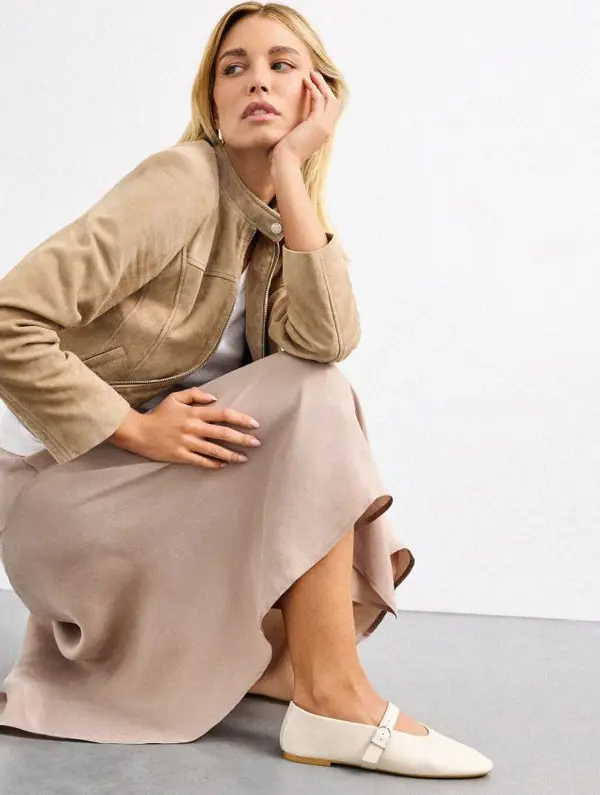 Mohito Mohito - Обувки балерина - кремaво