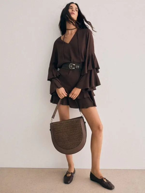 Mohito Mohito - Обувки балерина - тъмно кафяво