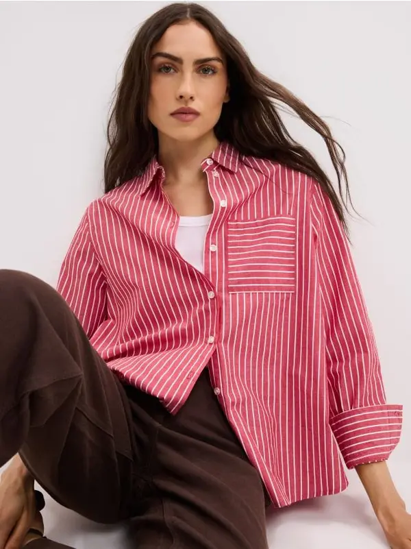 Mohito Mohito - Oversize риза - червен