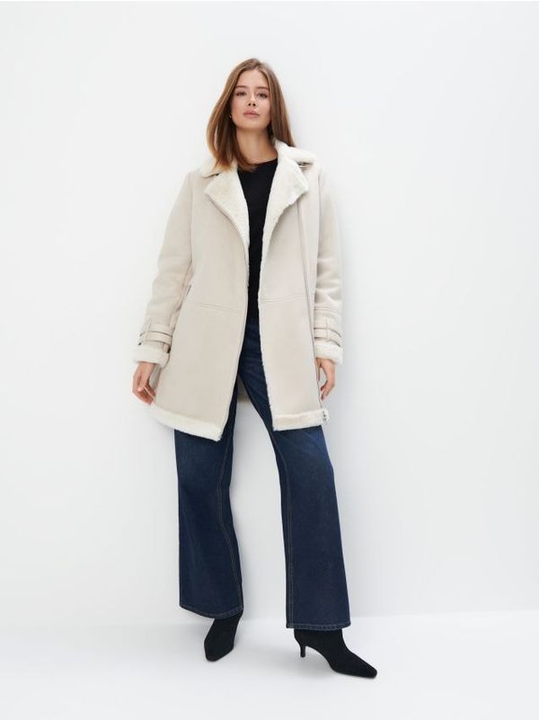 Mohito Mohito - Палто - кремaво