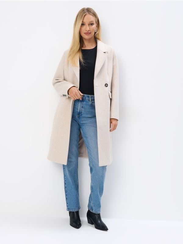 Mohito Mohito - Палто с двойно закопчаване - бежово