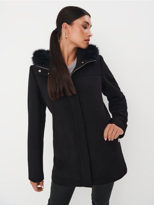 Mohito Mohito - Палто с вълна - черен