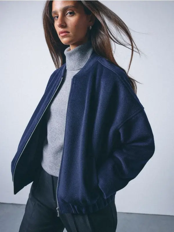 Mohito Mohito - Палто със съдържание на вълна - нави