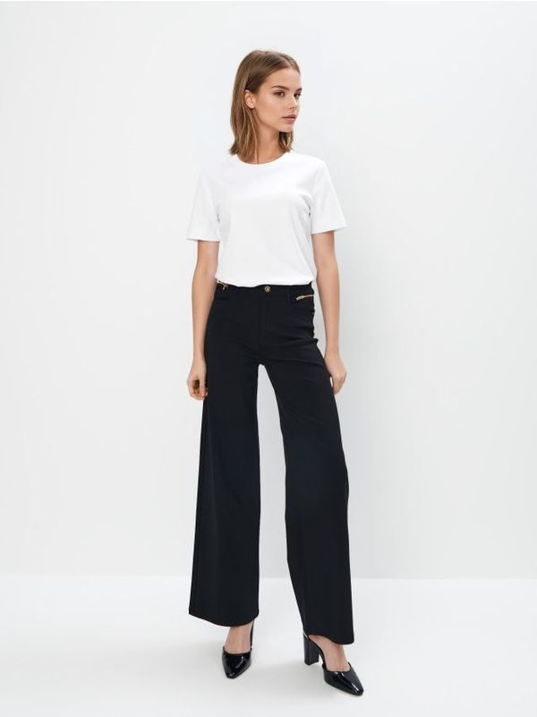 Mohito Mohito - Памучна тениска - бяло