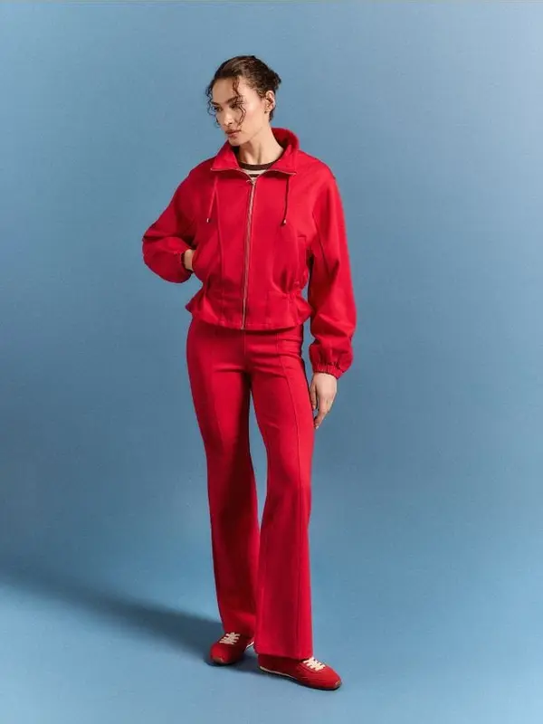 Mohito Mohito - Панталон flare - червен