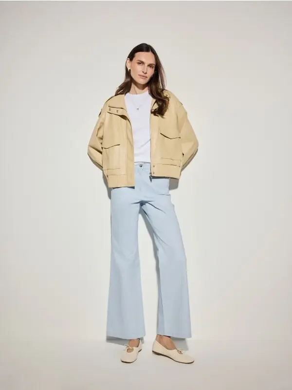 Mohito Mohito - Панталон flare - син