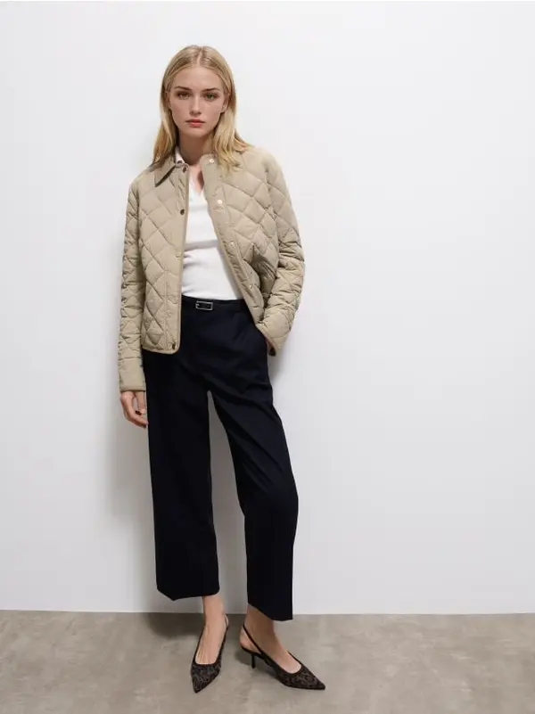 Mohito Mohito - Панталон с колан - нави