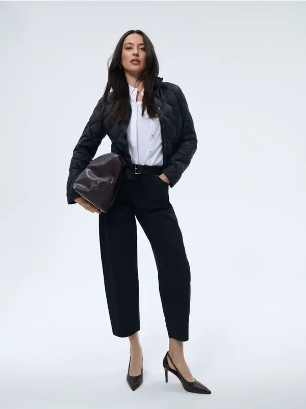 Mohito Mohito - Панталон с прав крачол - черен