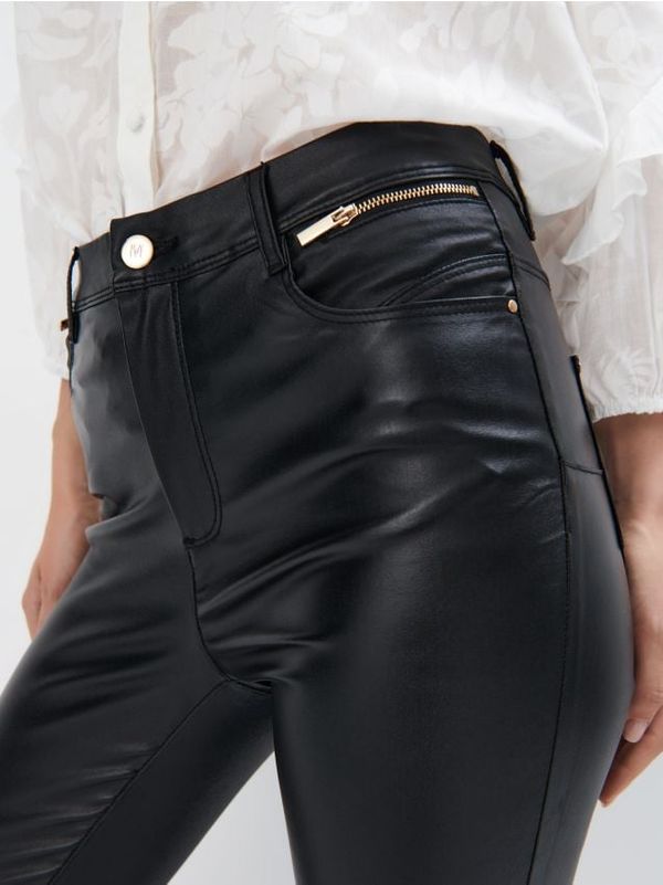 Mohito Mohito - Панталон skinny - черен